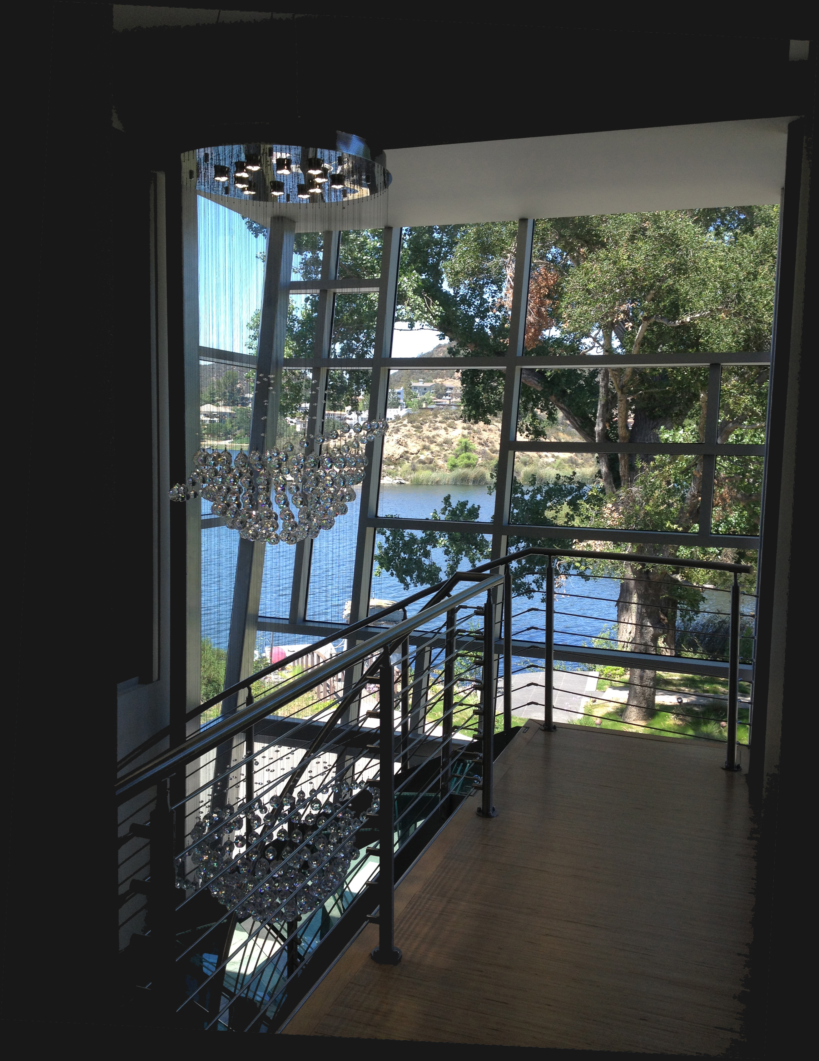 Lakeside Addition & Wholehouse Remodel, ENR architects, Granbury, TX 76049 - Stair Landing